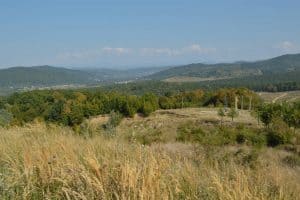 Peisaj de la cazemata Moreni